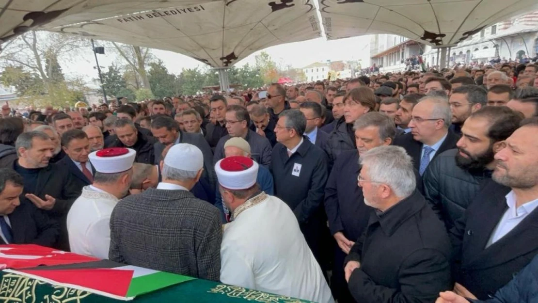 Saadet Partisi Kocaeli Milletvekili Hasan Bitmez İstanbul'da son yolculuğuna uğurlandı