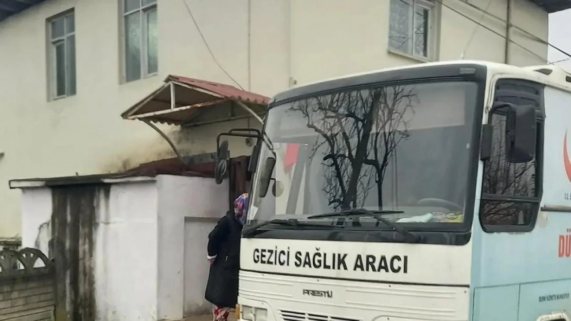 Sağlık hizmeti vatandaşın ayağına gidiyor