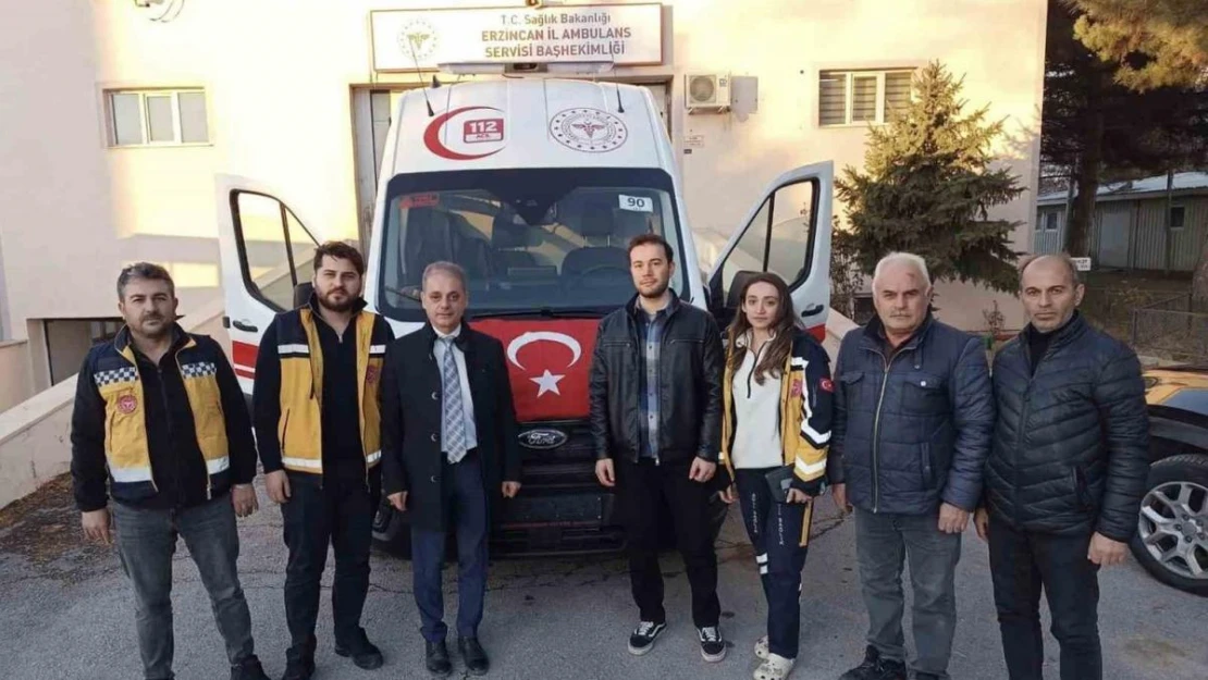 Sağlık Müdürlüğüne ambulans