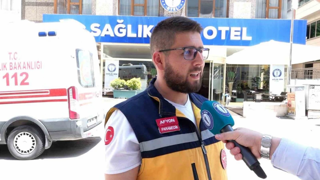 Sağlık-Sen oteller, 112 çalışanlarının Ankara'daki evi oldu
