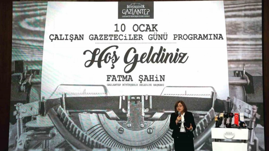 Şahin'den 10 Ocak Çalışan Gazeteciler Günü mesajı