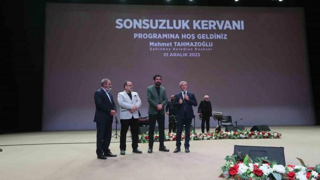 Şahinbey Belediyesi 'Sonsuzluk Kervanı' programıyla duygu dolu bir gece yaşattı