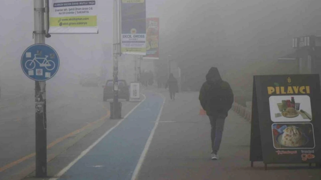 Sakarya'da sis etkili oluyor