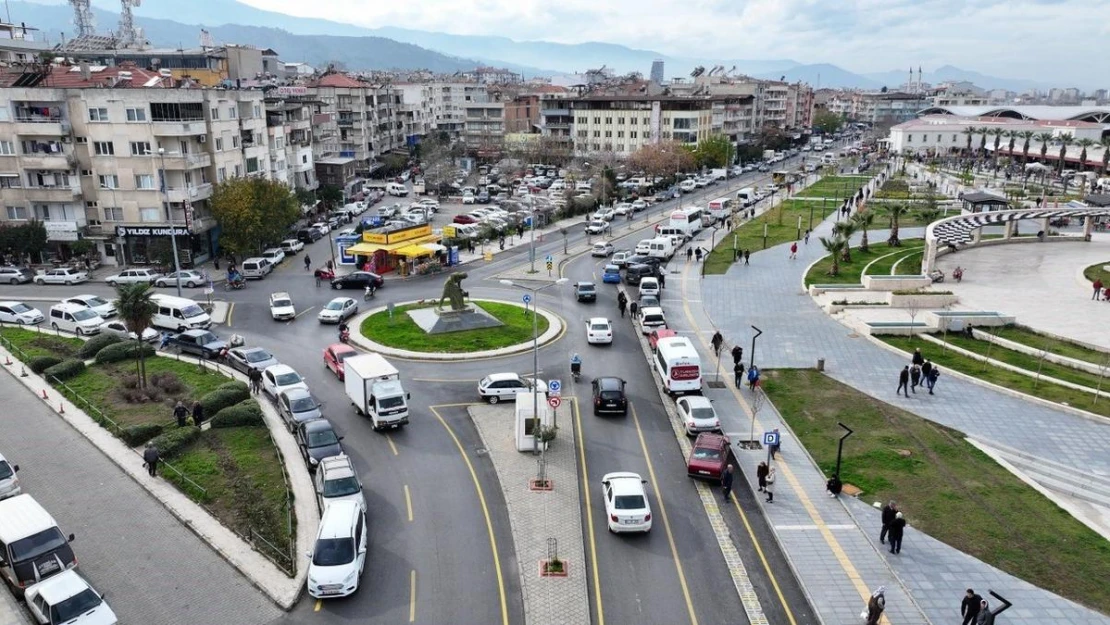 Salihli'de Site ve Kurudere Caddeleri yepyeni görünüme kavuştu