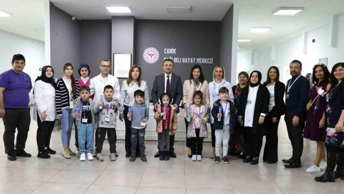 Samsun'da anaokullarında 'Diş Sağlığına Yolculuk'