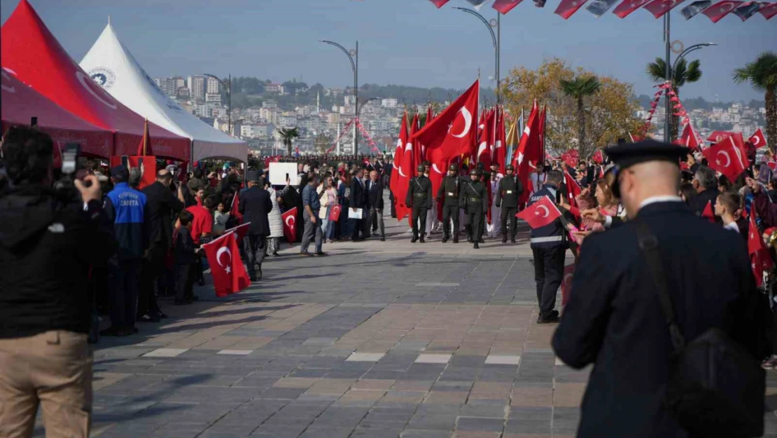 Samsun'da Cumhuriyet'in 101. yılı coşkuyla kutlandı