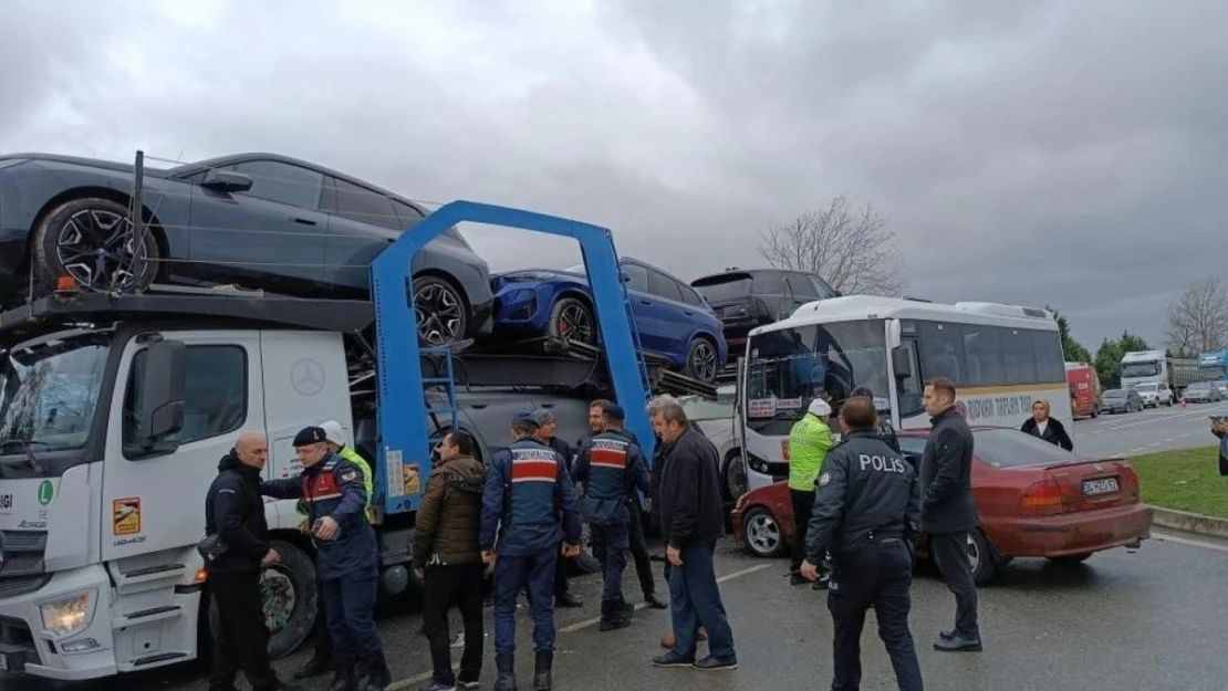 Samsun'da jandarma bölgesinde ocak ayı kaza bilançosu: 51 yaralı