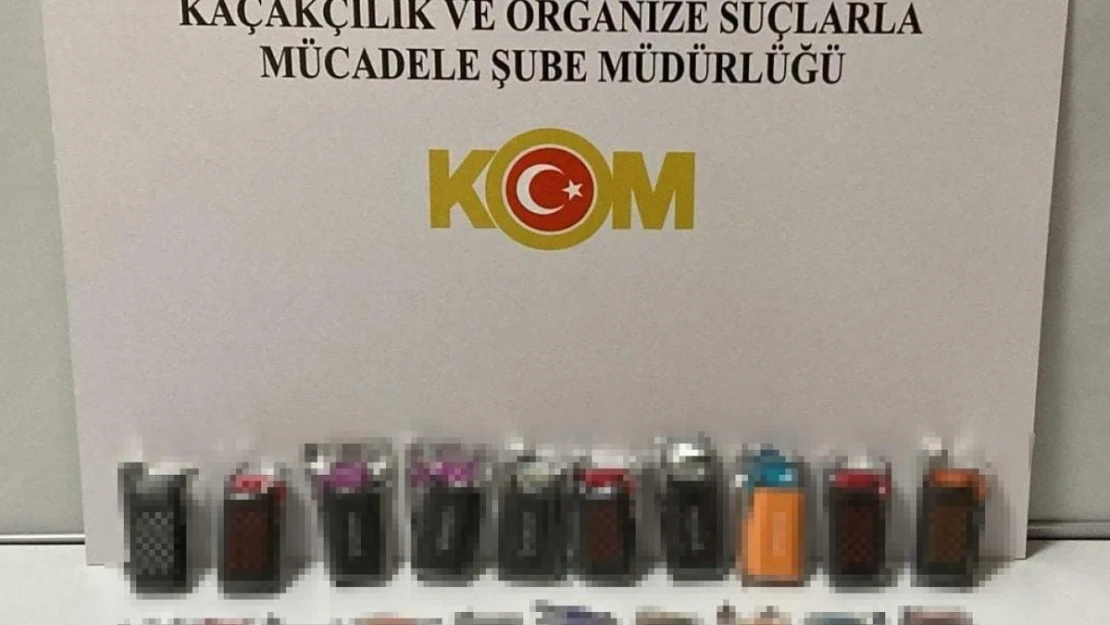 Samsun'da kaçak elektronik sigara ele geçirildi