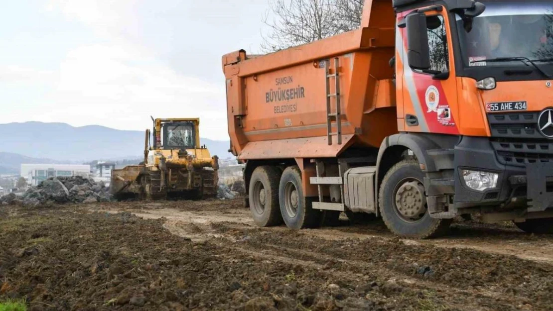 Samsun'da kent içi trafiğini rahatlatacak imar yolları açılıyor