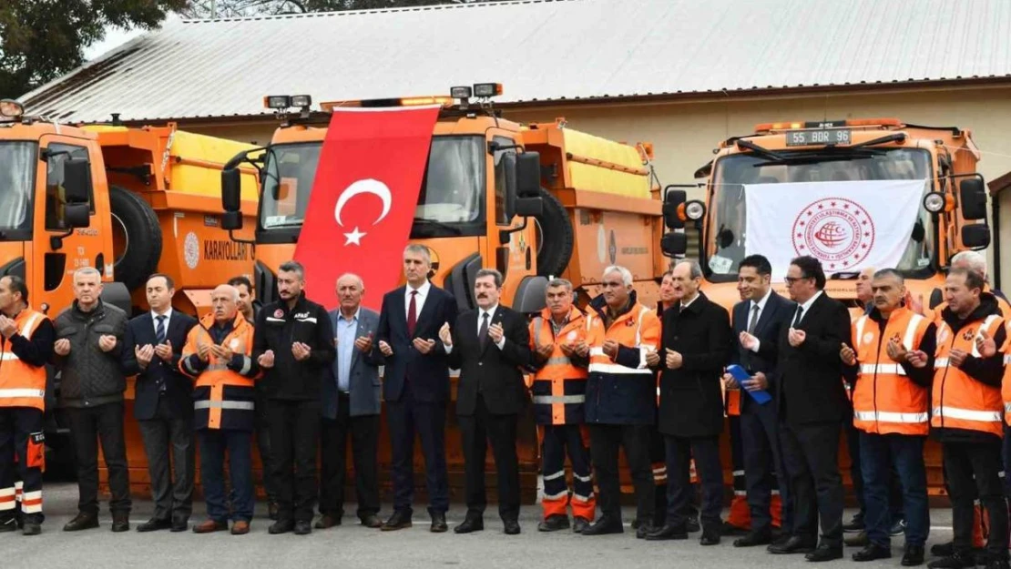 Samsun'da kış tedbirleri