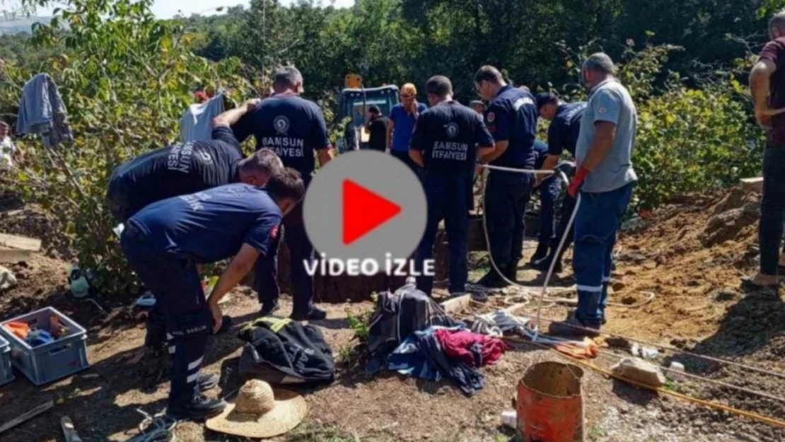 Samsun'da toprak altında kalan 2 kişinin cansız bedenleri çıkarıldı