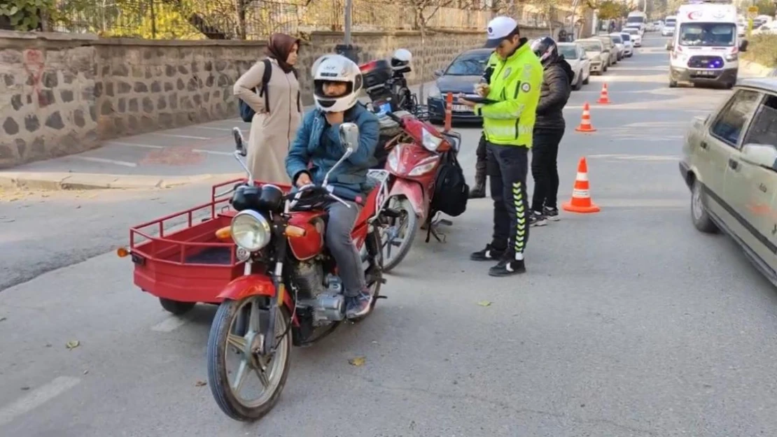 Şanlıurfa'da 72 motosiklet trafikten men edildi