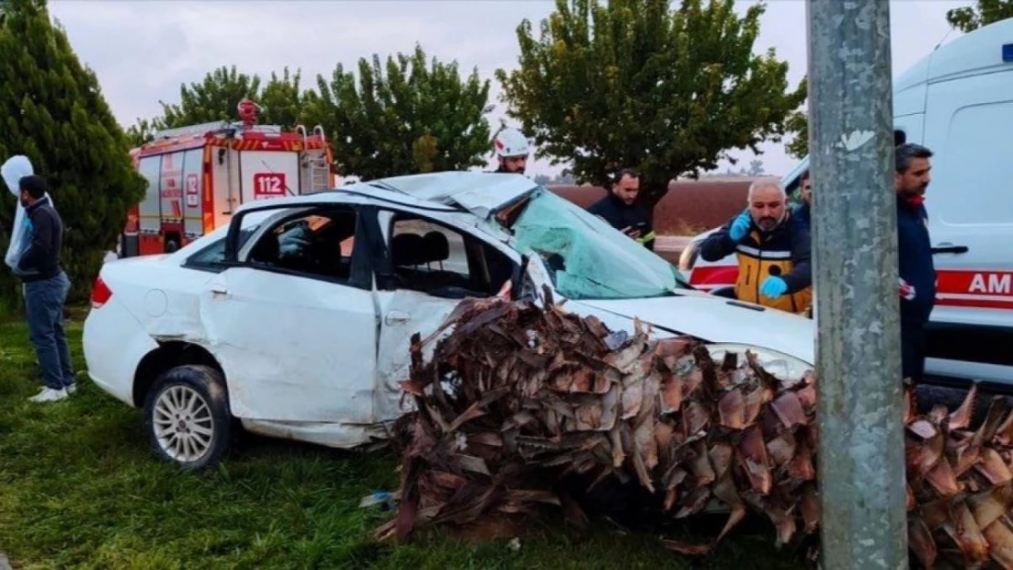 Şanlıurfa'da trafik kazası : 4 yaralı