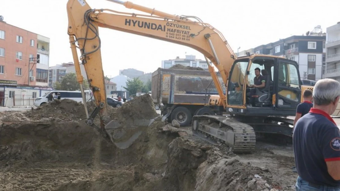 Saruhanlı'nın yüzünü değiştirecek projede çalışmalar başladı