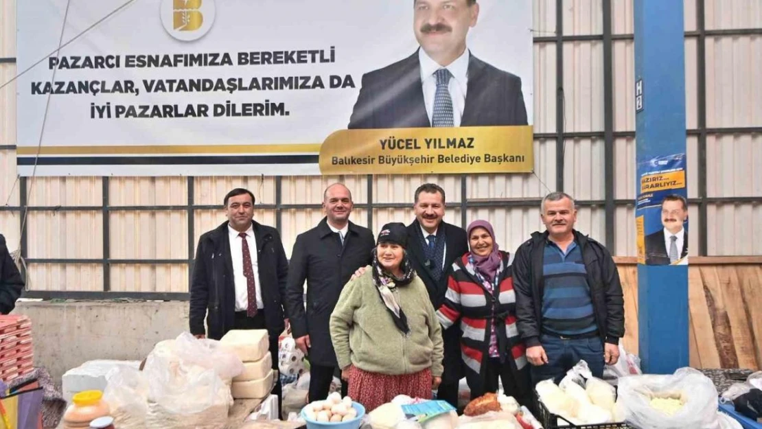 Savaştepe'de Yücel Yılmaz'a sevgi seli