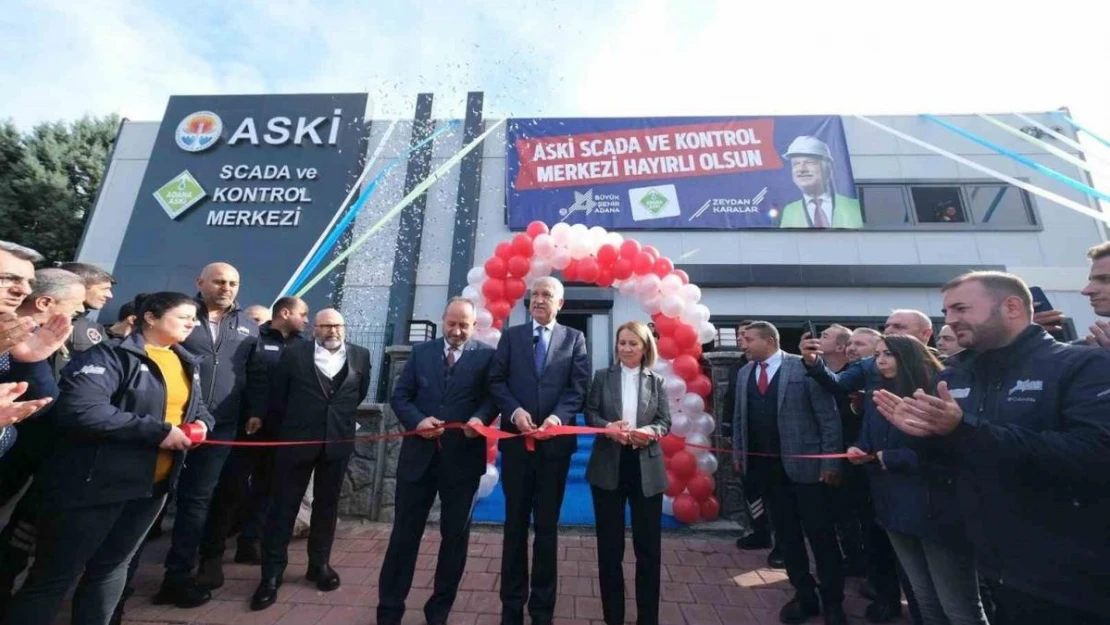 SCADA Kontrol Merkezi açıldı, hedef yılda 40 milyon metreküp su tasarrufu