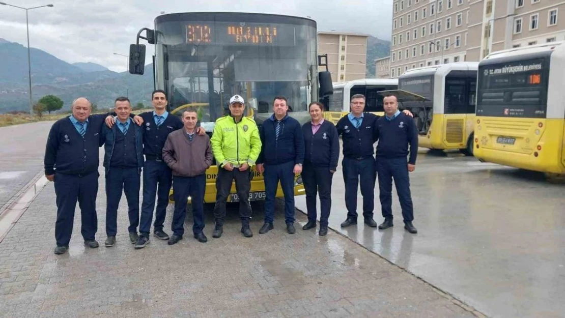 Şehir içi şoförlerine trafik eğitimi verildi