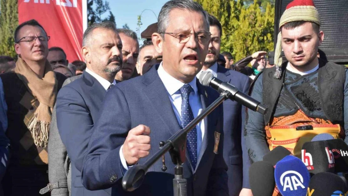 Şehit Asteğmen Kubilay anmasına, CHP lideri Özel'den mesajlar