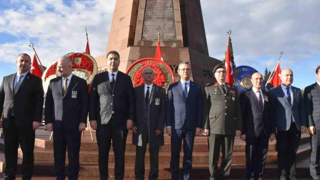 Şehit Asteğmen Kubilay anmasına, CHP lideri Özel de katıldı