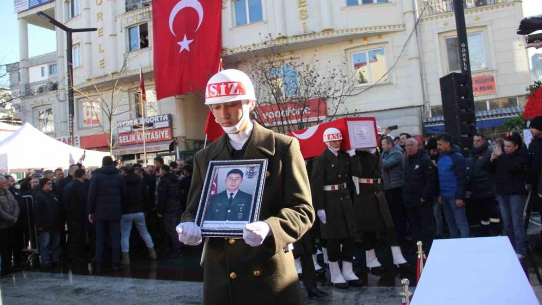 Şehit Piyade Uzman Çavuş Ahmet Köroğlu'na memleketi Giresun'da son veda