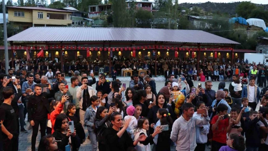 Şenkaya'da güz festivali coşkusu