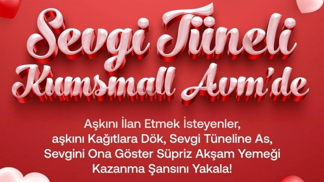 Sevginin merkezi 'KUMSmall AVM'