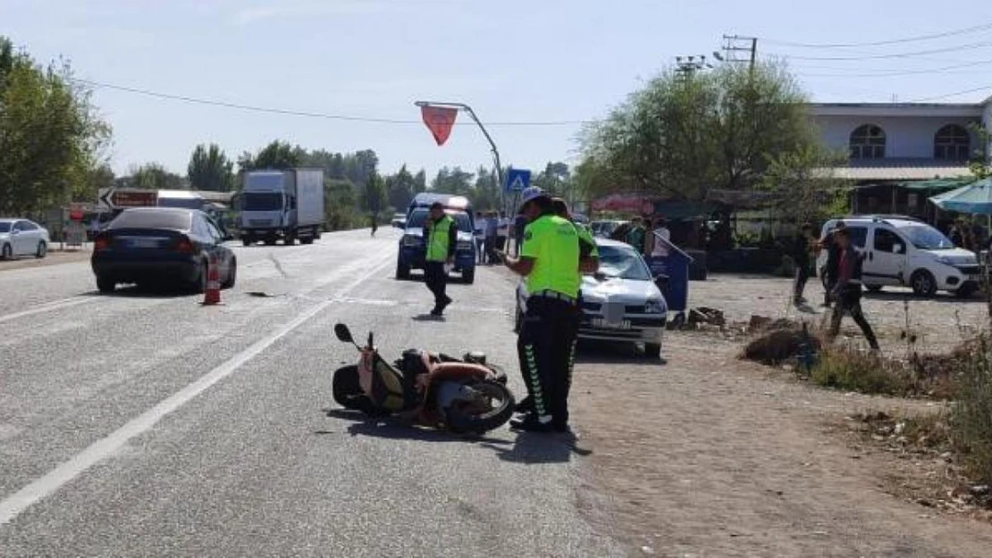 Seydikemer'de otomobil ile motosiklet çarpıştı: 1 ölü