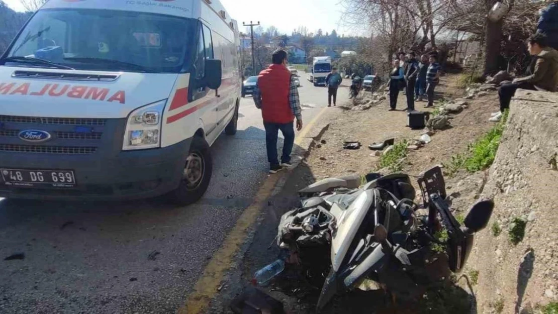 Seydikemer'de trafik kazası: 1 ölü