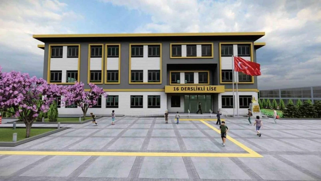 Seydikemer'e 16 derslikli Mesleki ve Teknik Anadolu Lisesi