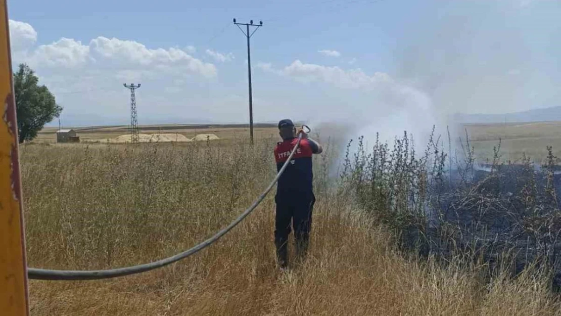 Sıcak hava yangınları beraberinde getirdi