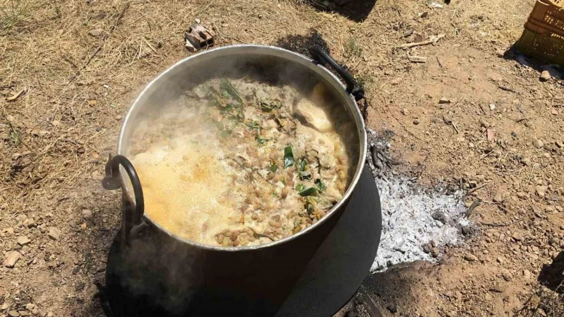 Elazığ Baskil'de dut pekmezi mesaisi başladı