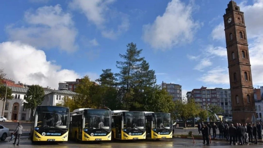 Siirt Belediyesi mevcut araç filosunu genişletti