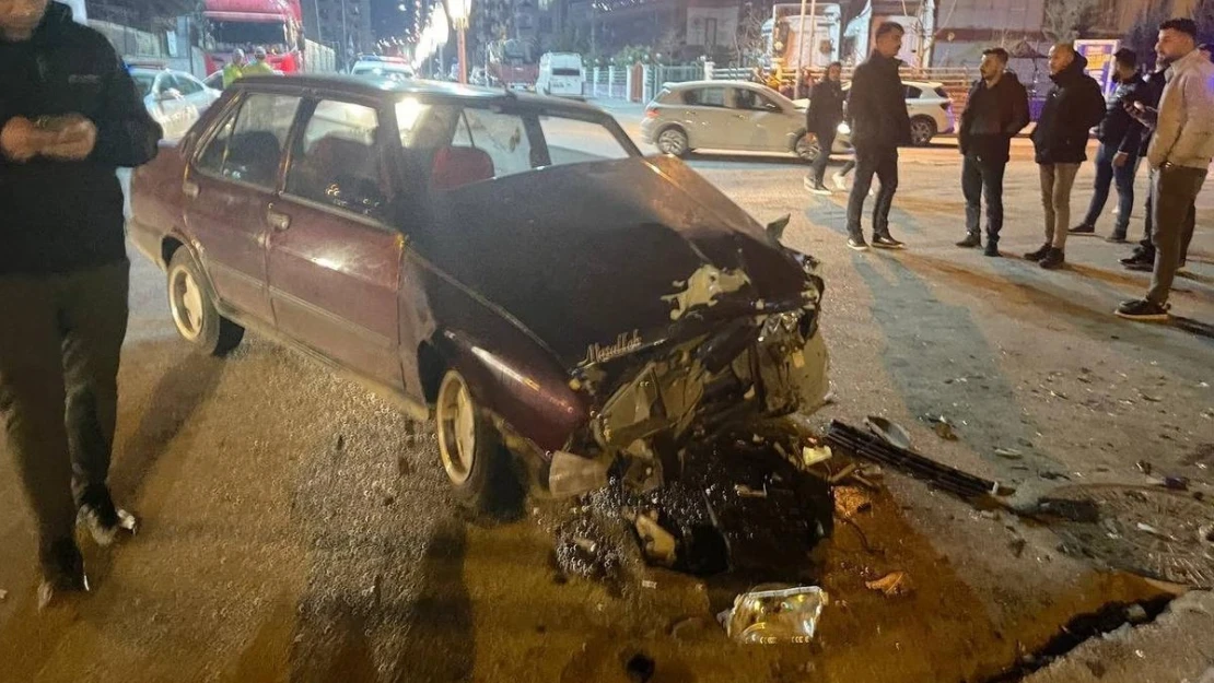 Siirt'te trafik kazası: 1 yaralı