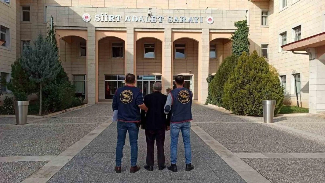 Siirt'te yakalanan terör örgütü üyesi tutuklandı