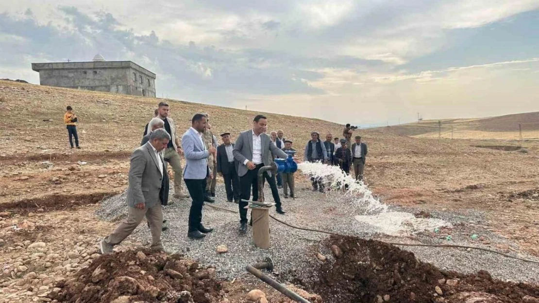 Silopi ilçesinde Yamaç mezrasının su sorununu giderildi