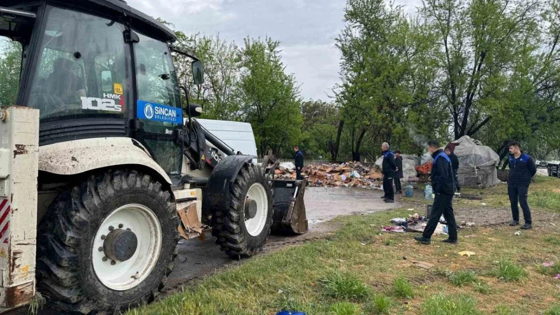 Sincan Belediyesinden temizlik seferberliği