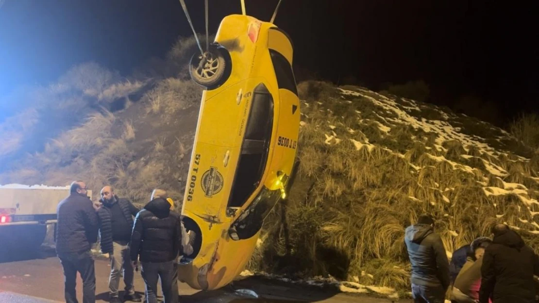 Sinop'ta buzlanma kazaya neden oldu: 1 yaralı