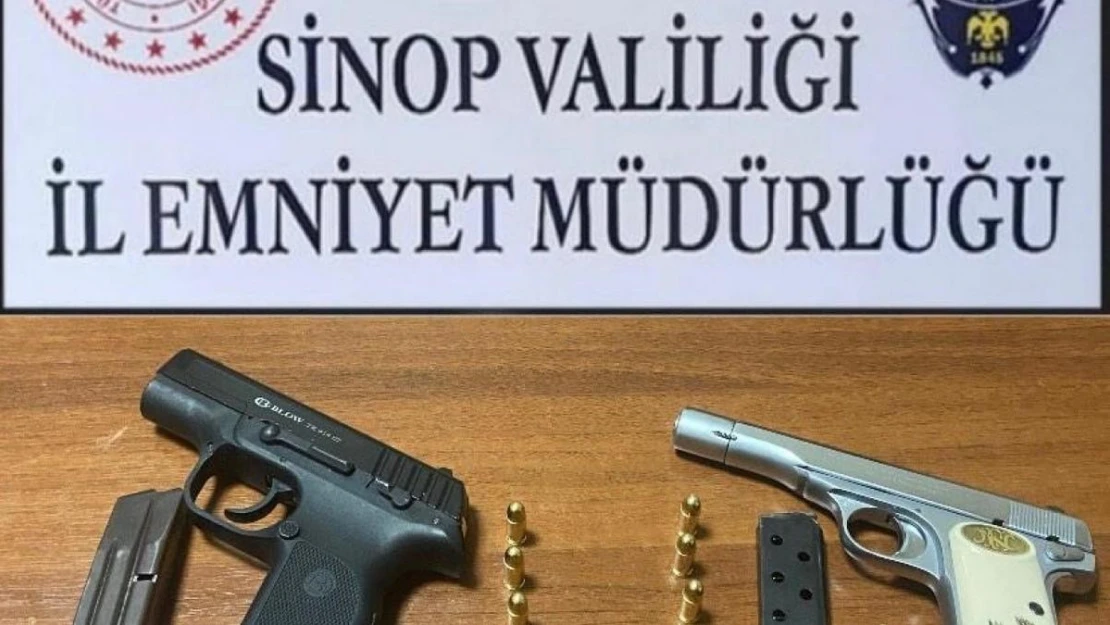 Sinop'ta genel güvenliği bozan şahıslar yakalandı