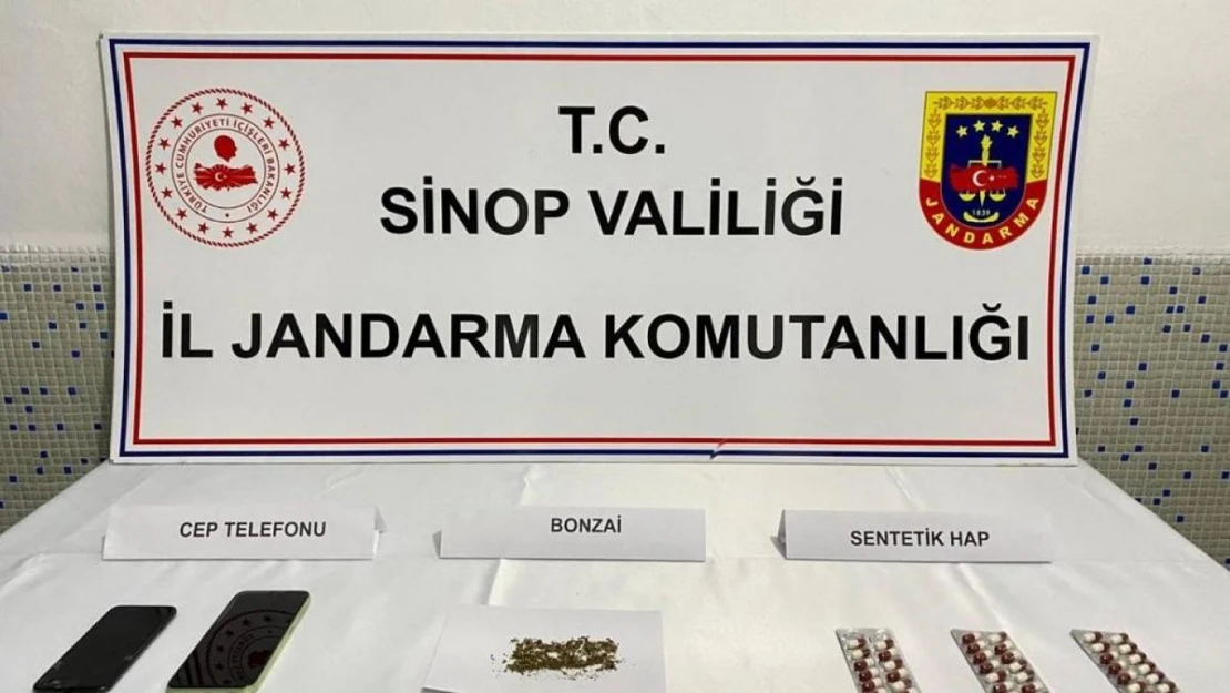 Sinop'ta uyuşturucu operasyonu: 2 gözaltı