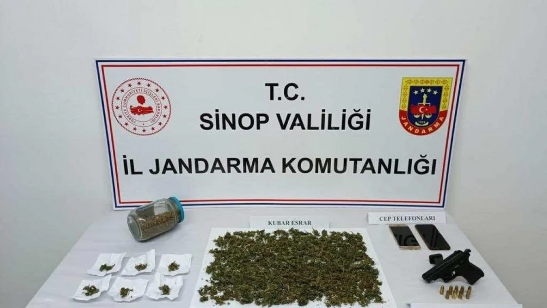 Sinop'ta uyuşturucu operasyonu: 2 gözaltı