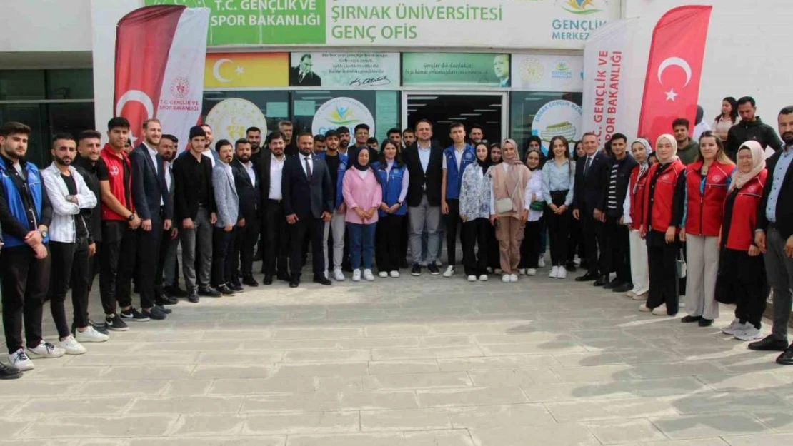 Şırnak'ta Genç Ofis bünyesinde 28 farklı alanda çalışma devam ediyor