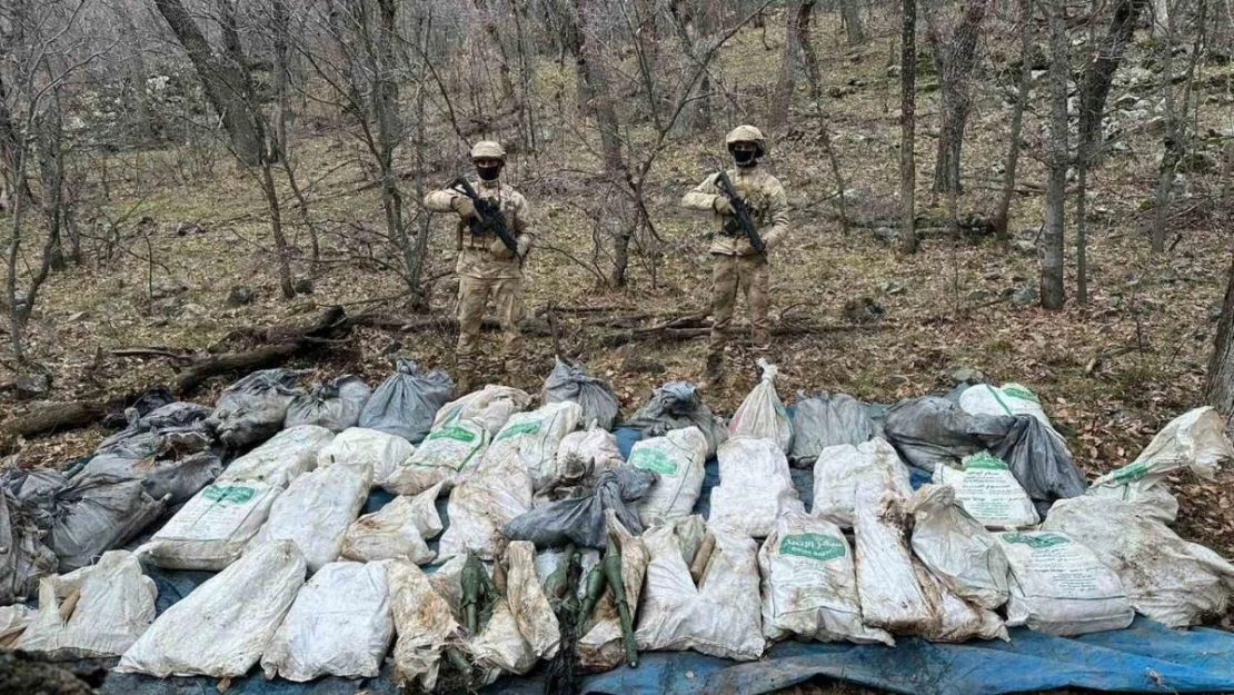 Şırnak'ta terör örgütüne büyük darbe: Çok sayıda mühimmat ele geçirildi