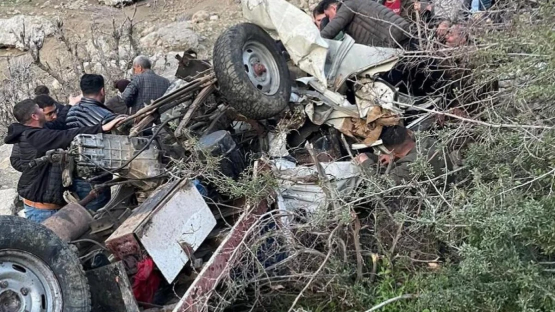 Şırnak'ta trafik kazası: 1 ölü, 1 yaralı