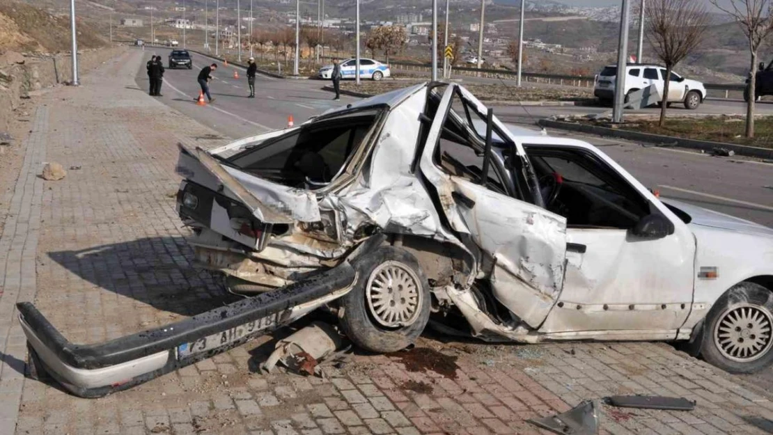 Şırnak'ta trafik kazası: 4 yaralı