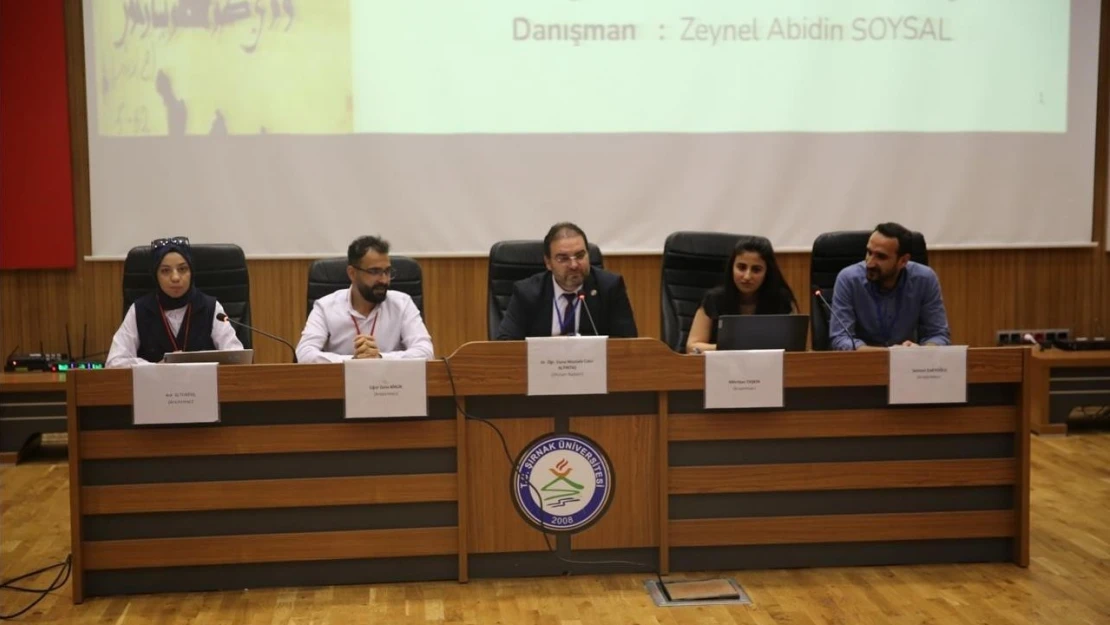 Şırnak Üniversitesi'nde Multidisipliner Öğrenci Sempozyumu gerçekleşti