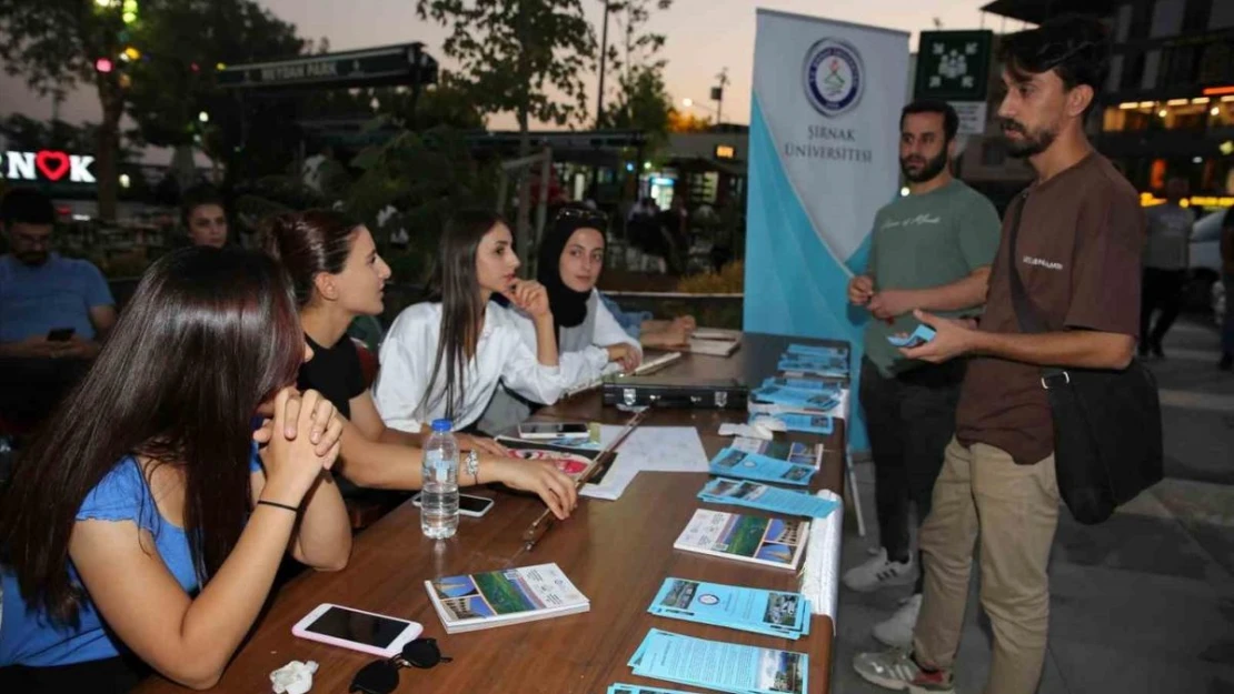 Şırnak Üniversitesi tanıtım ve tercih günleri başladı