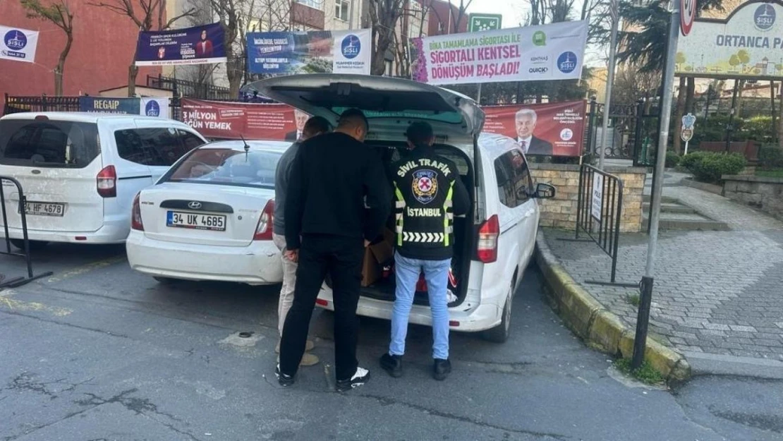 Şişli'de sürücüye dehşeti yaşatan magandalar yakalandı: Ayna kırıp tehdit etmişti