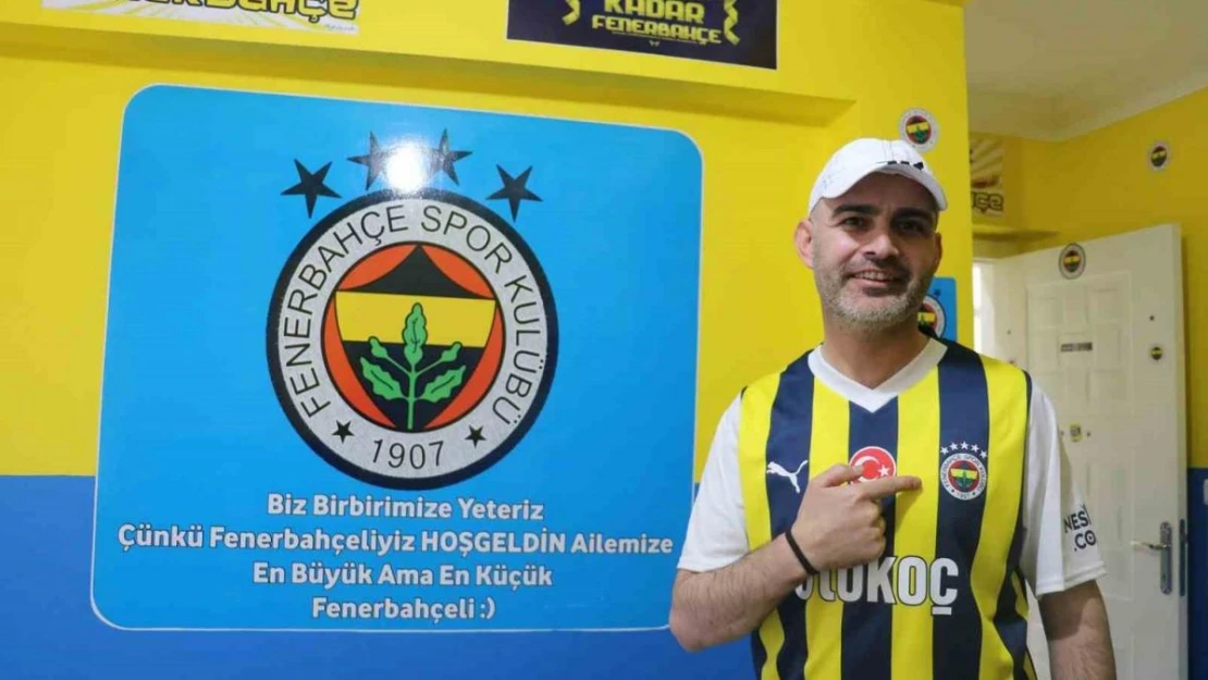 Sivaslı Gazi'nin Fenerbahçe sevgisi dikkat çekiyor