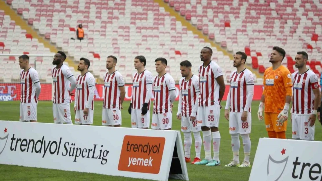 Sivasspor'un 6 maçlık serisi bozuldu