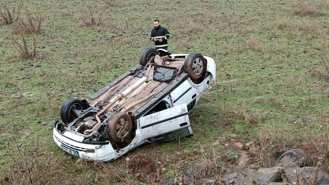 Siverek'te yağan dolu yağışı beraberinde kazaları getirdi